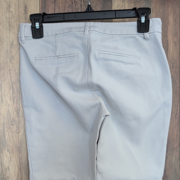 Old Navy Women's Harper Mid Rise Chino Khaki Pants 0 Petite          F120 - Picture 1 of 9